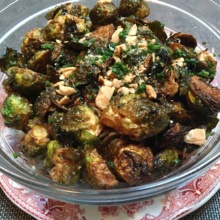 Gluten-free brussels sprouts from Ingo's Tasty Diner